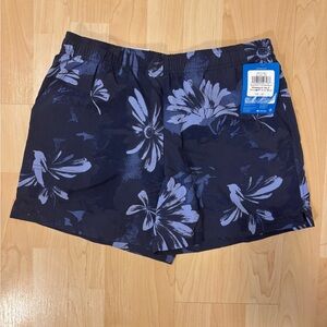 NWT Columbia Women's Sandy River Printed Shorts Navy Floral